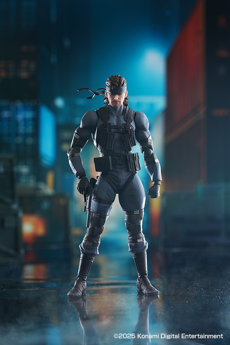 figma Solid Snake - MGS2 Ver. Updated Edition Metal Gear Solid By Max Factory