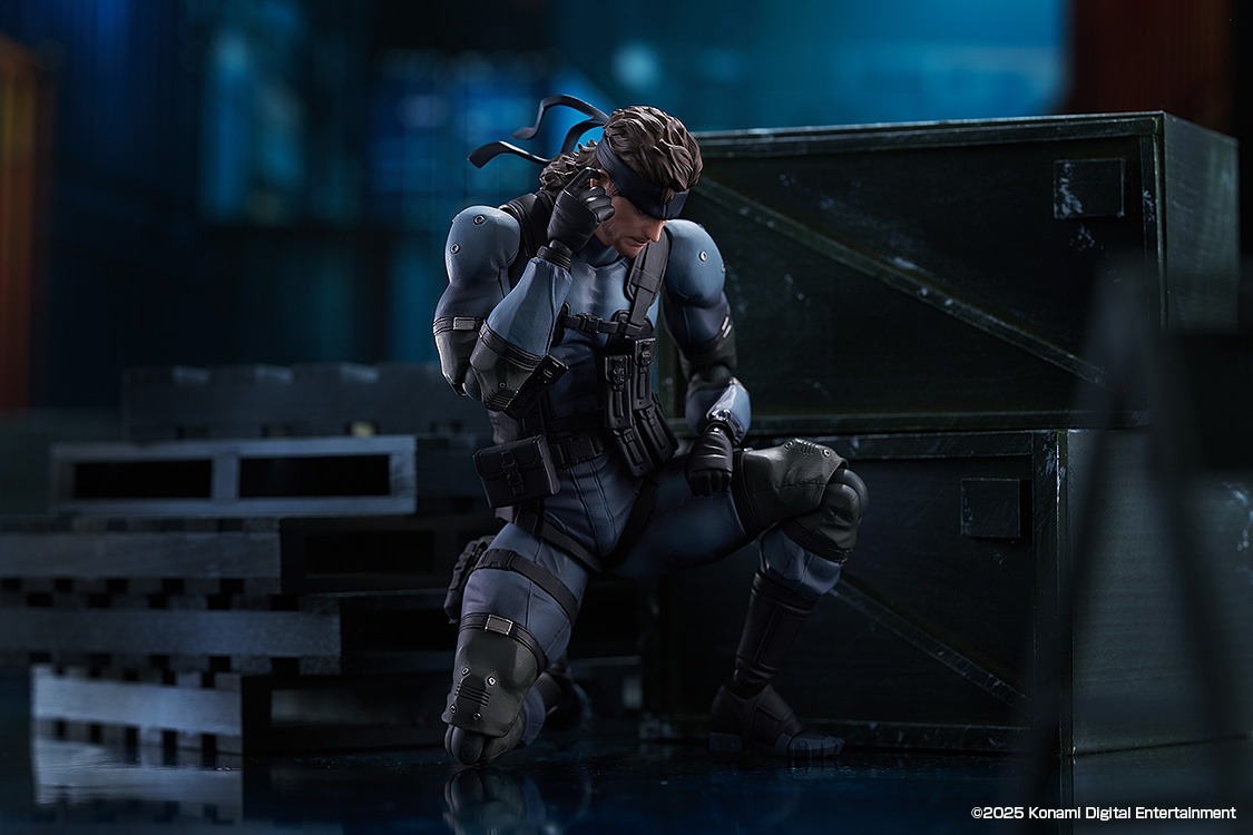 figma Solid Snake - MGS2 Ver. Updated Edition Metal Gear Solid By Max Factory