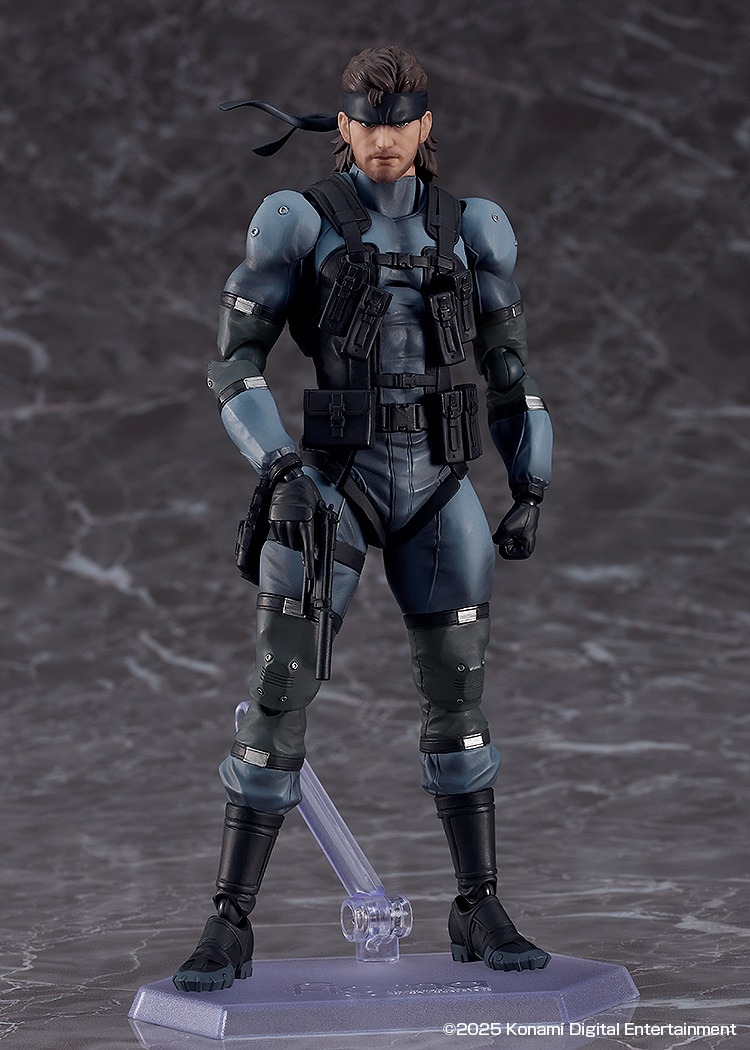 figma Solid Snake - MGS2 Ver. Updated Edition Metal Gear Solid By Max Factory