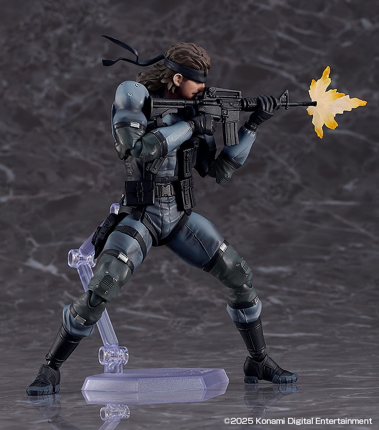figma Solid Snake - MGS2 Ver. Updated Edition Metal Gear Solid By Max Factory