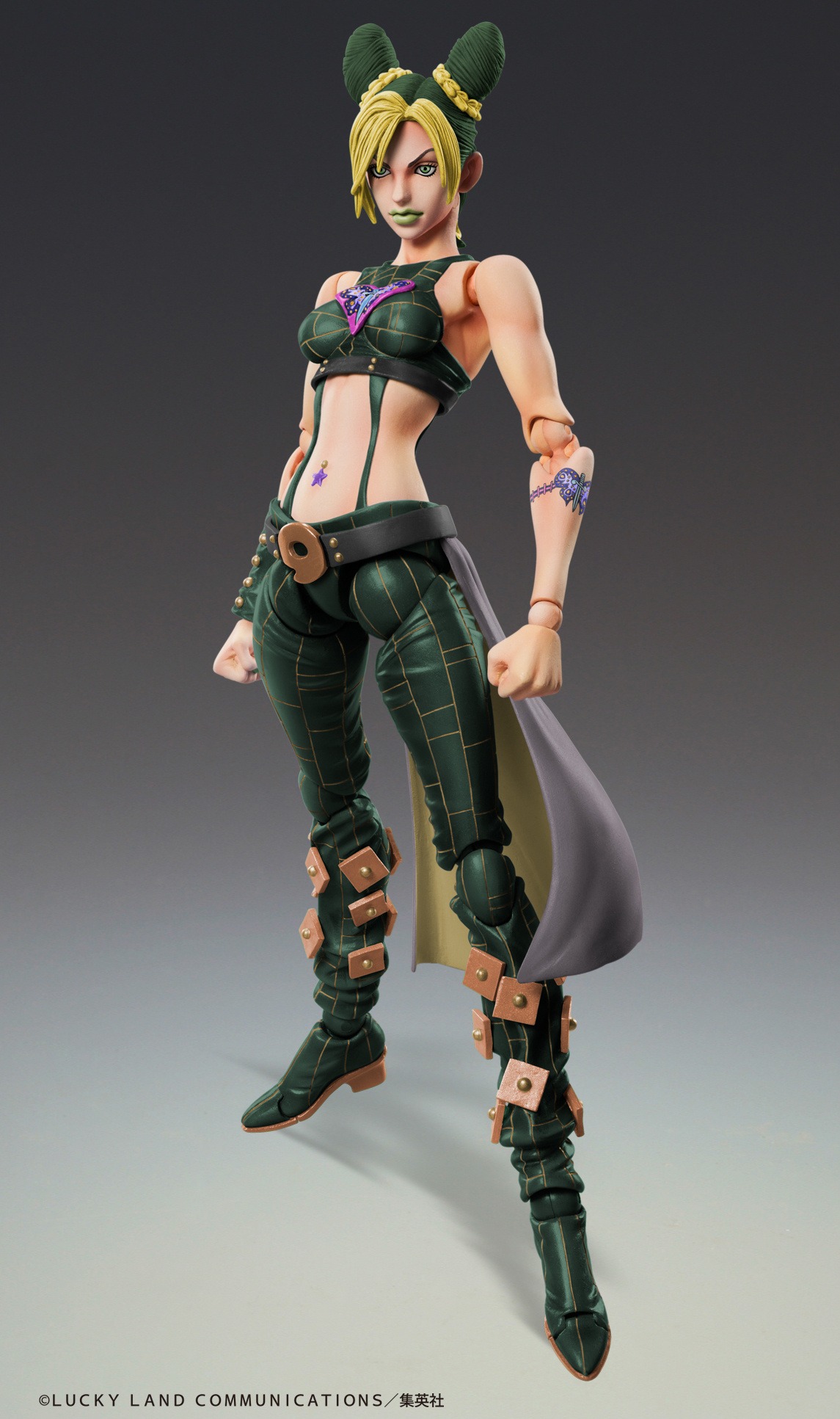 Super Action Statue Figure Jolyne Kujo Third - Jojo no Kimyou na Bouken Part 6 Stone Ocean By Medicos Entertainment