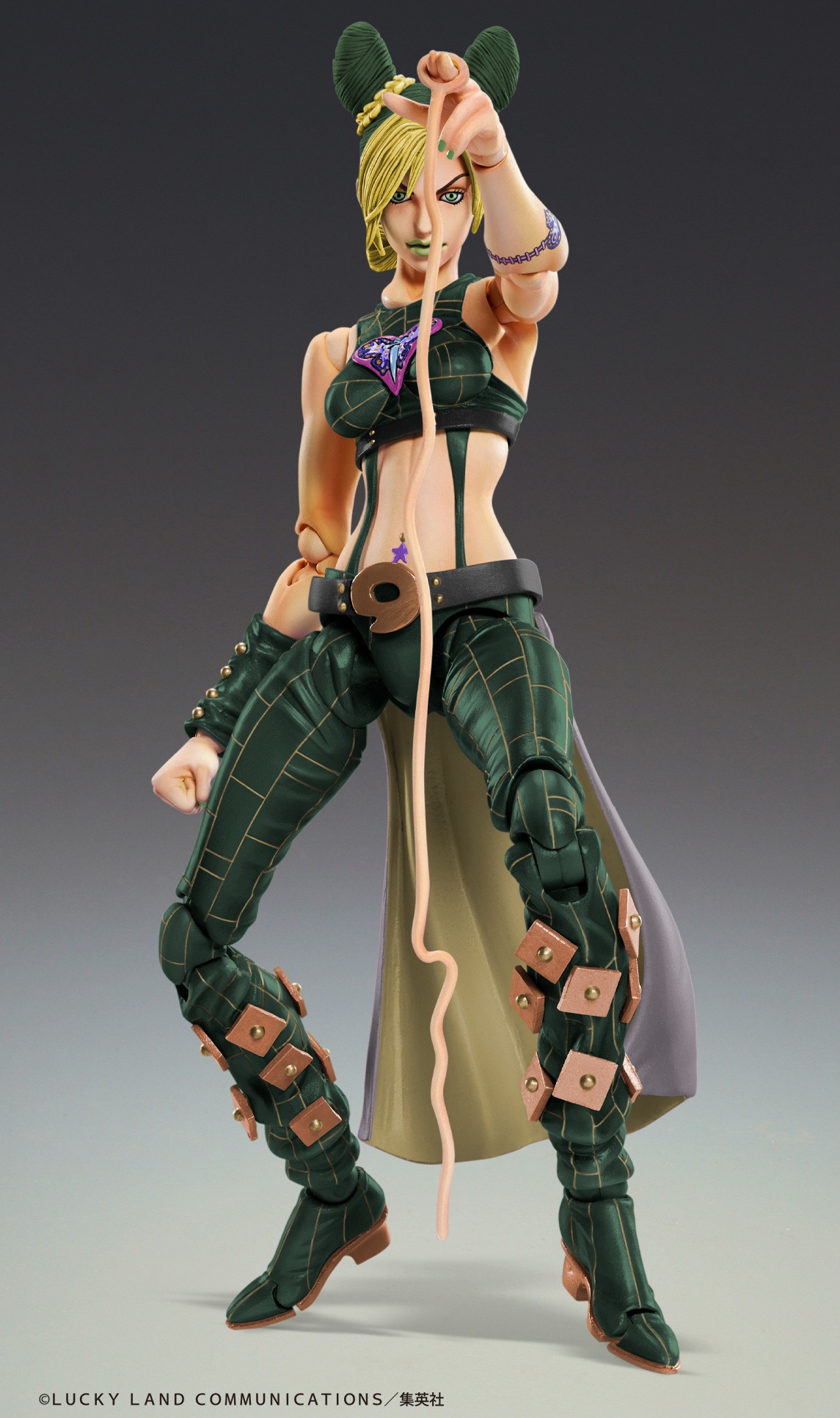 Super Action Statue Figure Jolyne Kujo Third - Jojo no Kimyou na Bouken Part 6 Stone Ocean By Medicos Entertainment