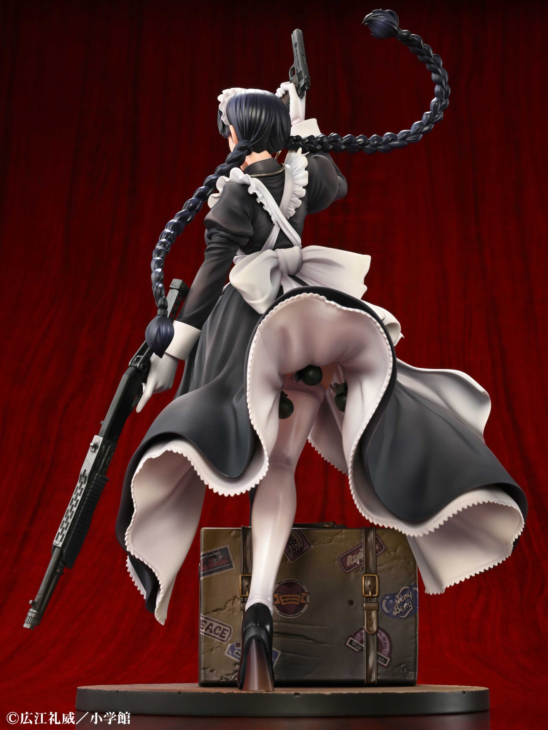Scaled Figure 1/7 Roberta - The Maid of Nightmares Ver. Black Lagoon By Medicos Entertainment