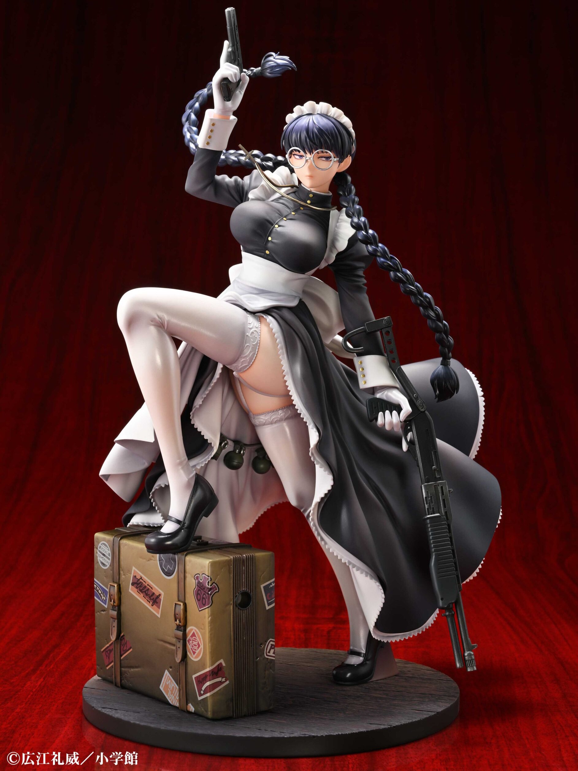 Scaled Figure 1/7 Roberta - The Maid of Nightmares Ver. Black Lagoon By Medicos Entertainment