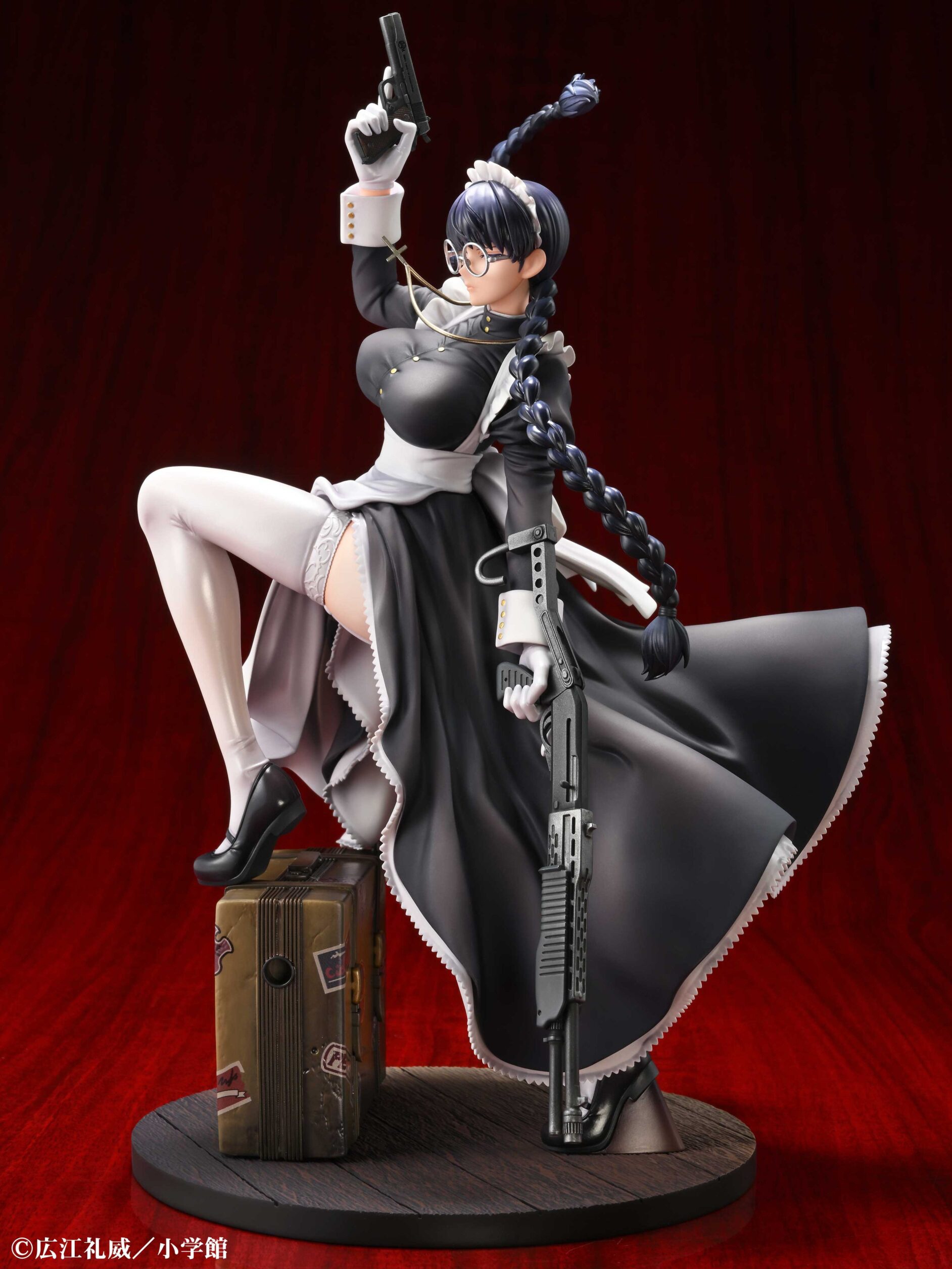 Scaled Figure 1/7 Roberta - The Maid of Nightmares Ver. Black Lagoon By Medicos Entertainment