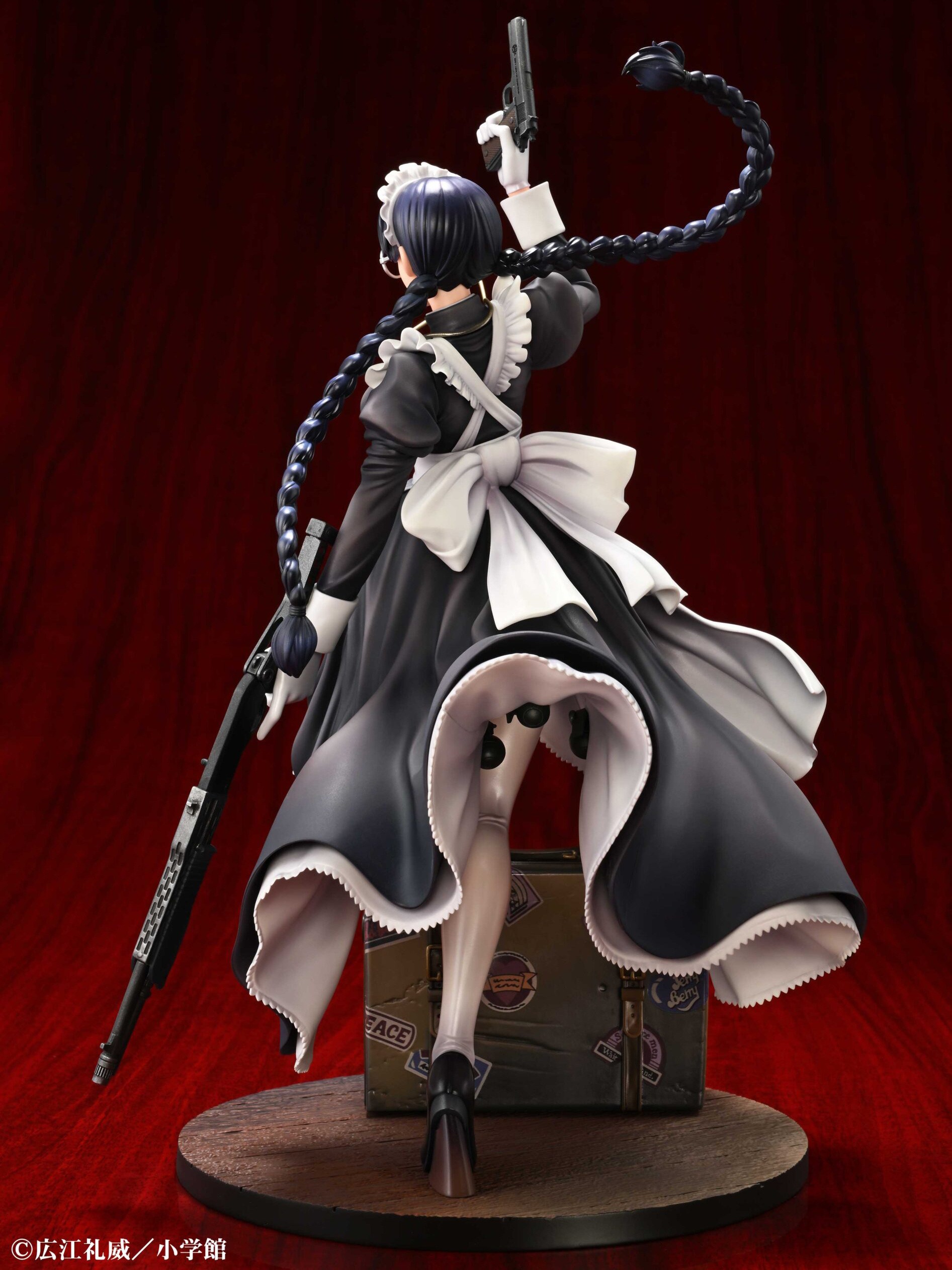 Scaled Figure 1/7 Roberta - The Maid of Nightmares Ver. Black Lagoon By Medicos Entertainment