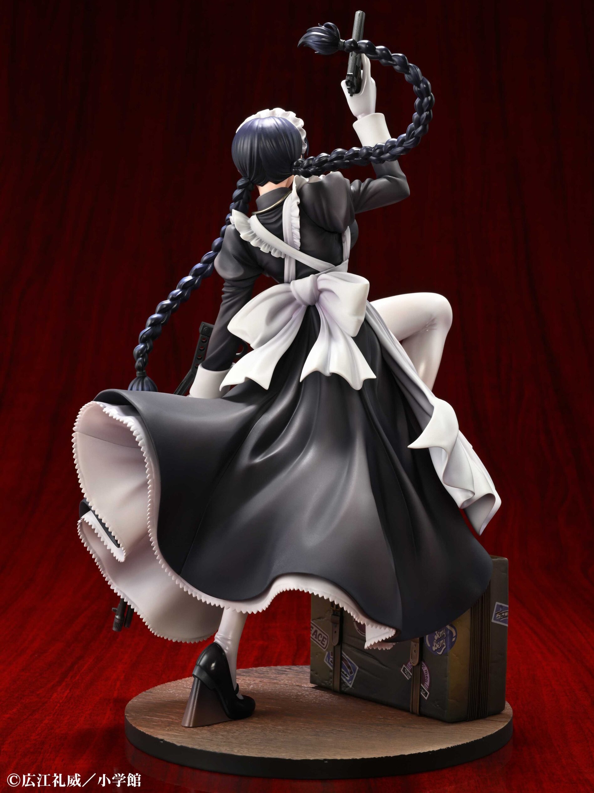 Scaled Figure 1/7 Roberta - The Maid of Nightmares Ver. Black Lagoon By Medicos Entertainment