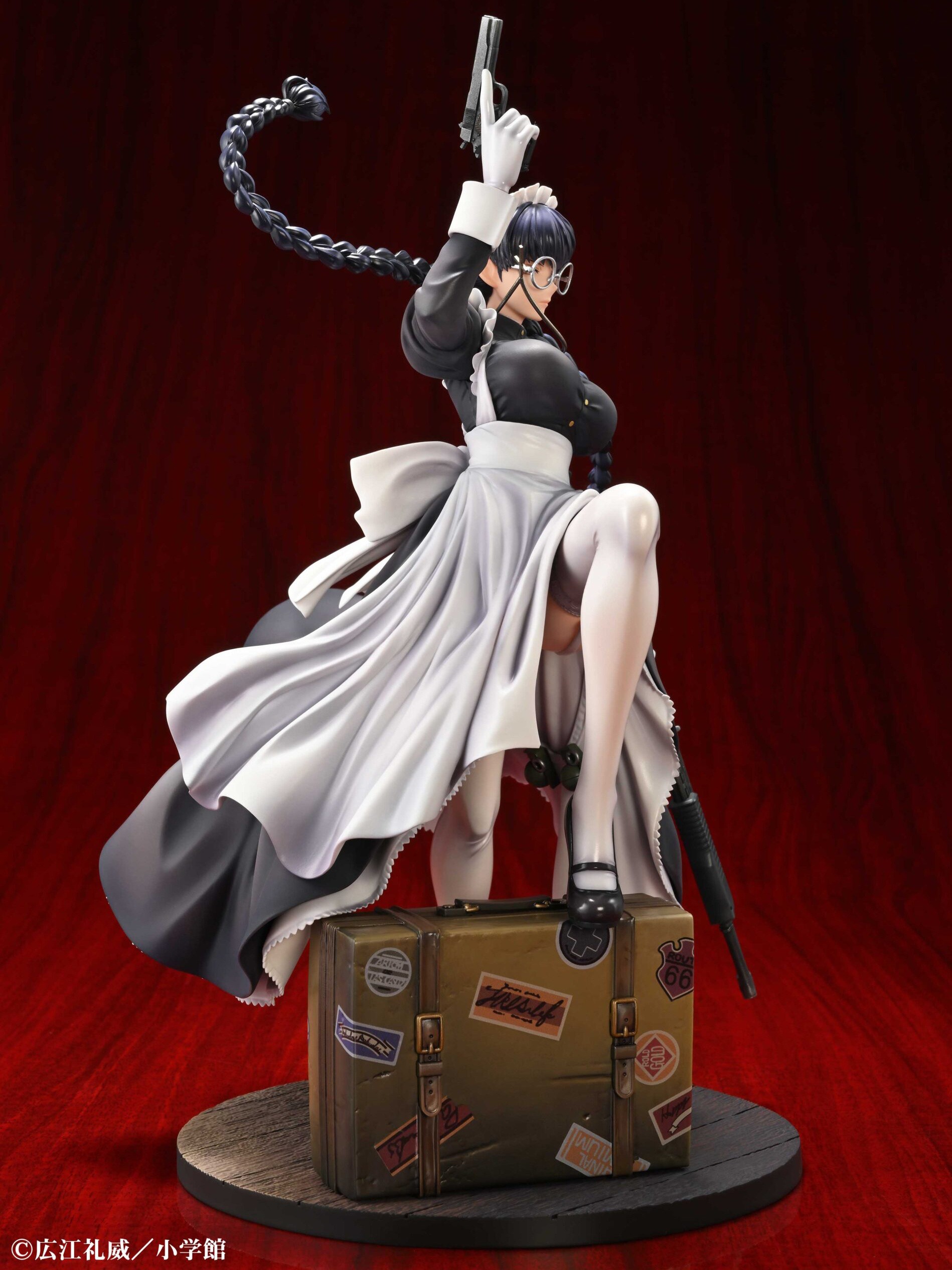 Scaled Figure 1/7 Roberta - The Maid of Nightmares Ver. Black Lagoon By Medicos Entertainment