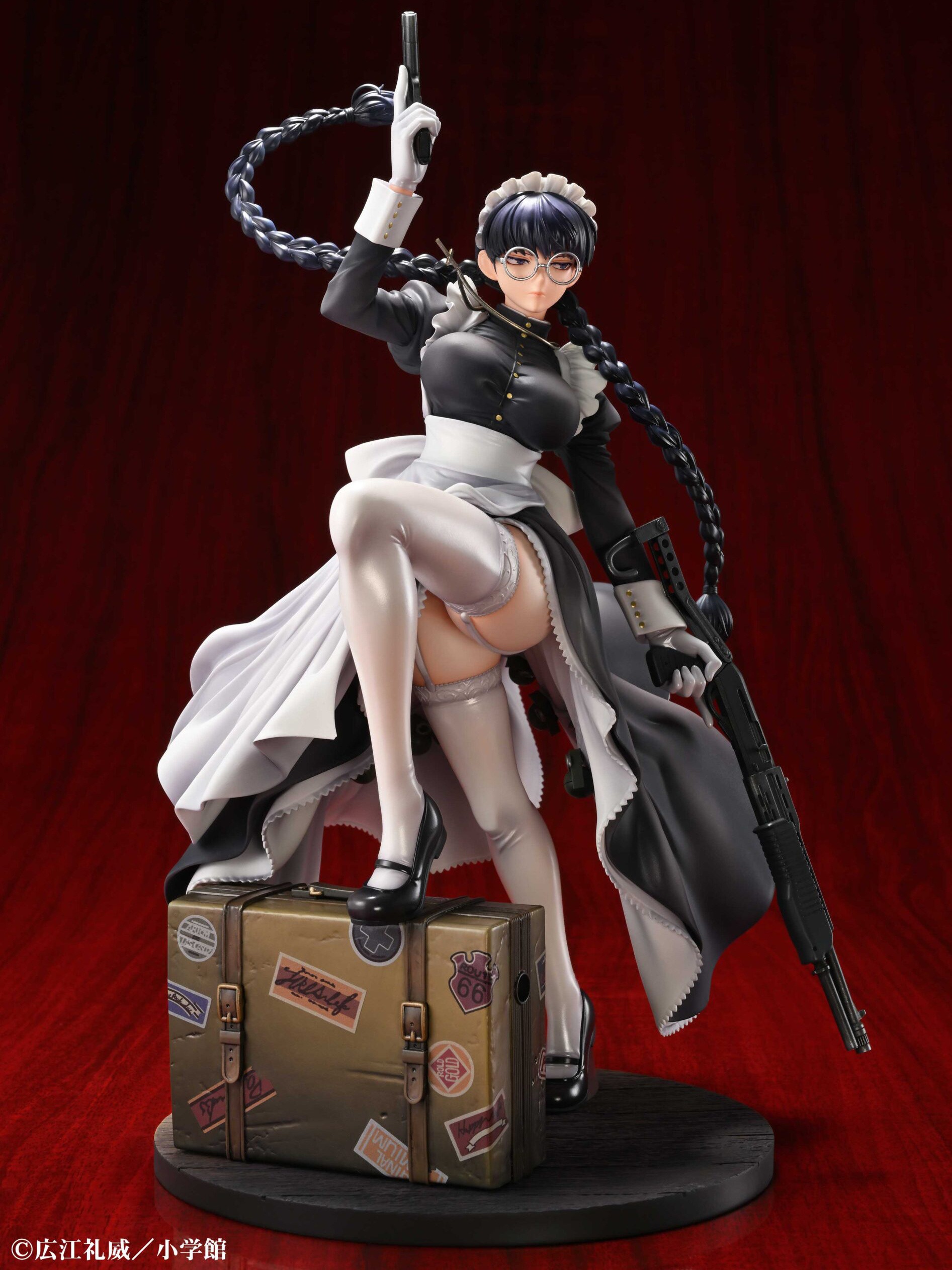 Scaled Figure 1/7 Roberta - The Maid of Nightmares Ver. Black Lagoon By Medicos Entertainment