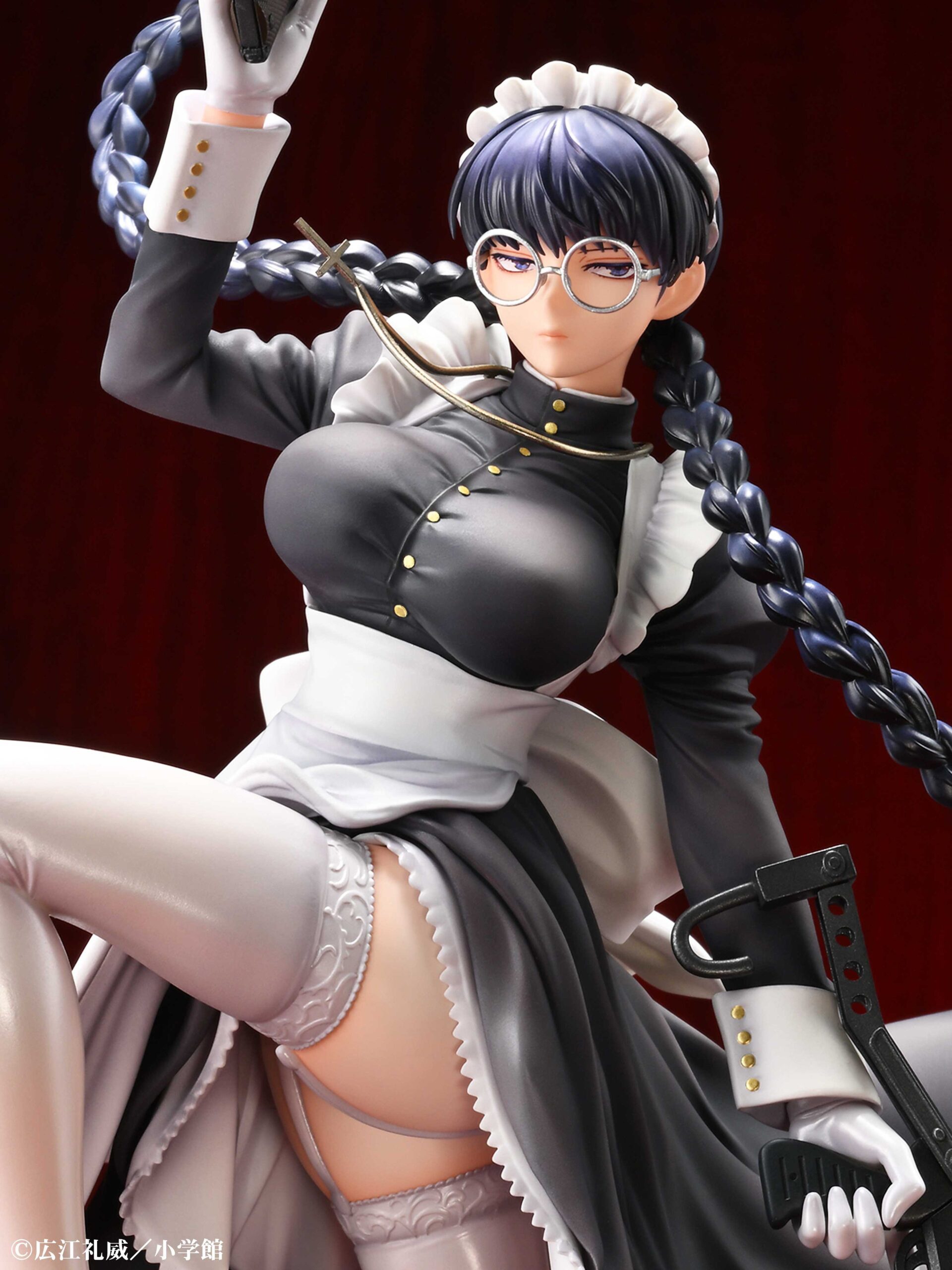 Scaled Figure 1/7 Roberta - The Maid of Nightmares Ver. Black Lagoon By Medicos Entertainment