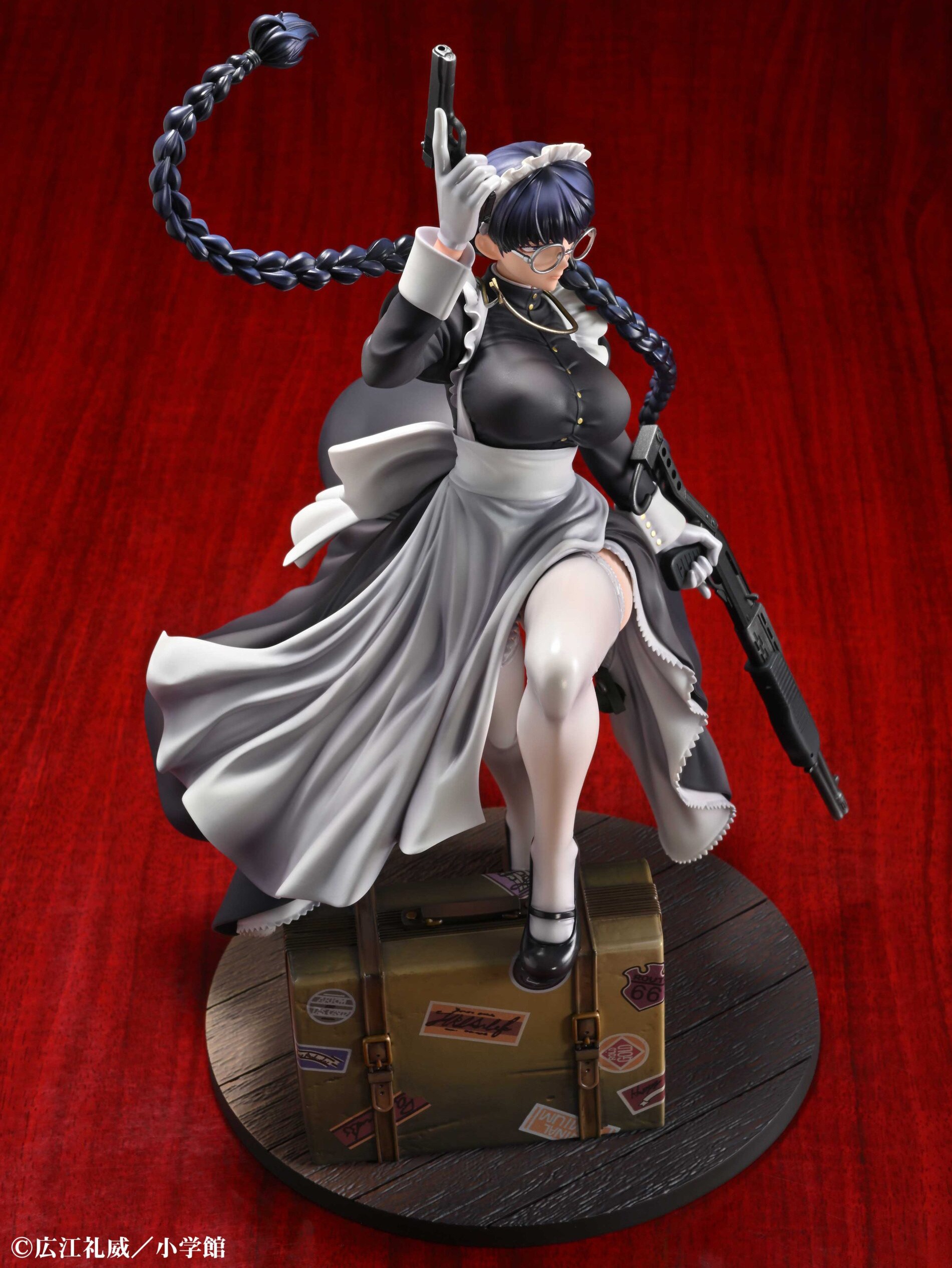 Scaled Figure 1/7 Roberta - The Maid of Nightmares Ver. Black Lagoon By Medicos Entertainment