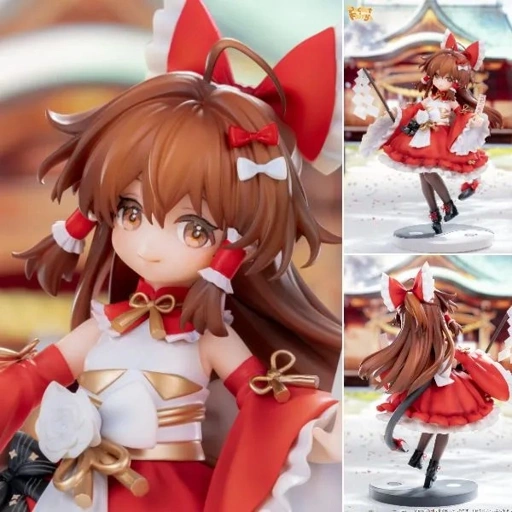 Non Scaled Figure Pocket Fairy Hakurei Reimu - Touhou Project (15cm) By Amiami X Reverse Studio