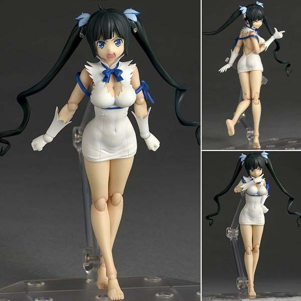 [With Bonus] Revoltech Action Figure Hestia - Danmachi / Dungeon ni Deai o Motomeru no wa Machigatteiru Darou ka By Kaiyodo