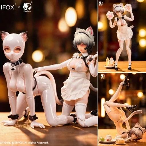 [With Bonus] Action Figure 1/12 Cat Maid Little Pudding By BearPanda x Eiifox