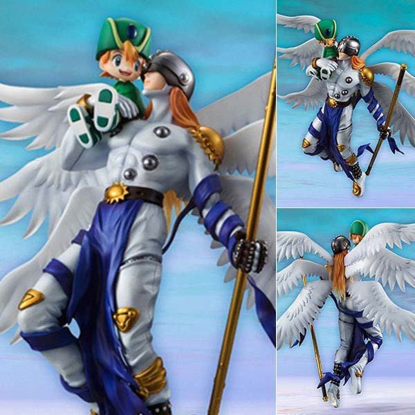 GEM G.E.M. Series Figure Angemon & Takeru Takaishi - Digimon Adventure (Re-Release) By MegaHouse