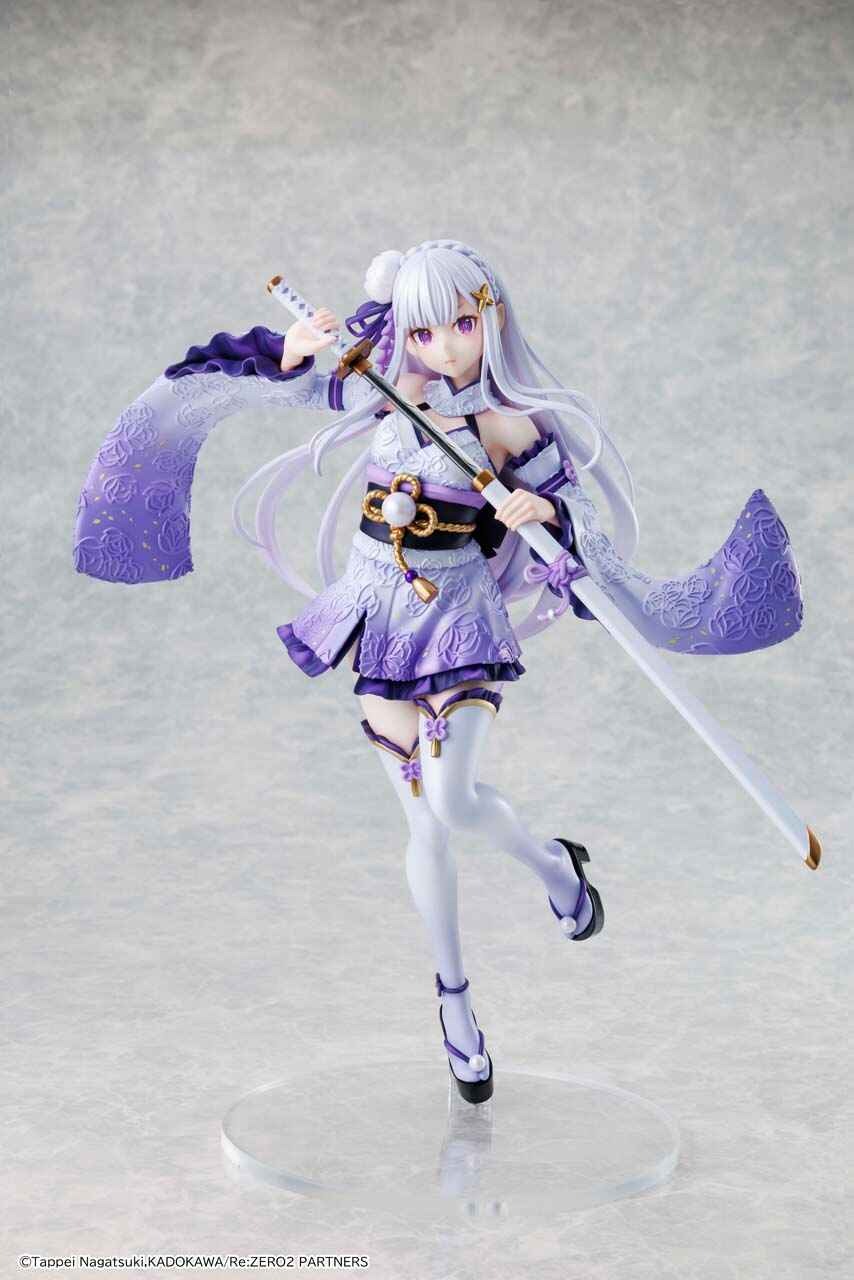 Scaled Figure 1/7 KDColle Emilia - Battle Costume Ver. Re:Zero Kara Hajimaru Isekai Seikatsu By KADOKAWA
