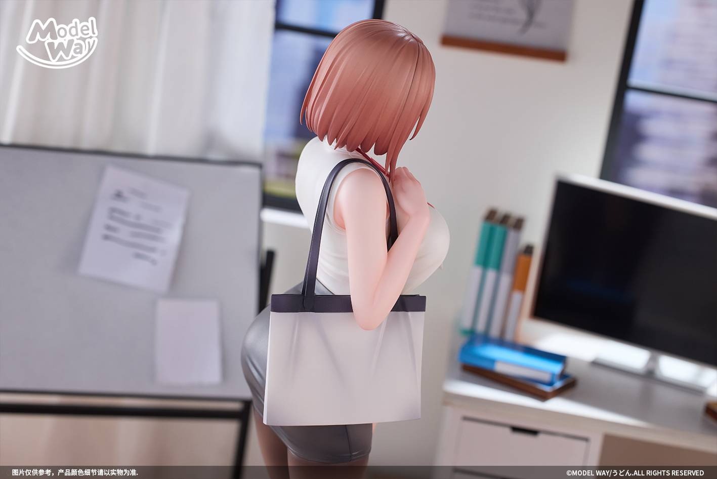 Scaled Figure 1/6 Office Lady / OL-chan - Illustration by Udon By Model Way