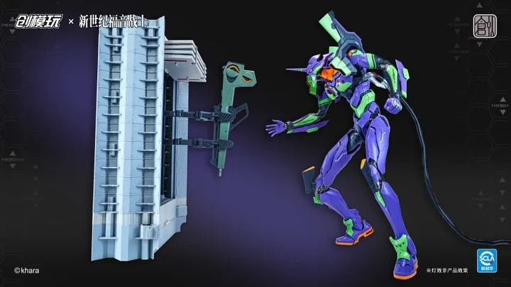 Tron Plastic Model Kit EVA-01 / Evangelion Unit-01 - Neon Genesis Evangelion By TRON MODEL-KIT