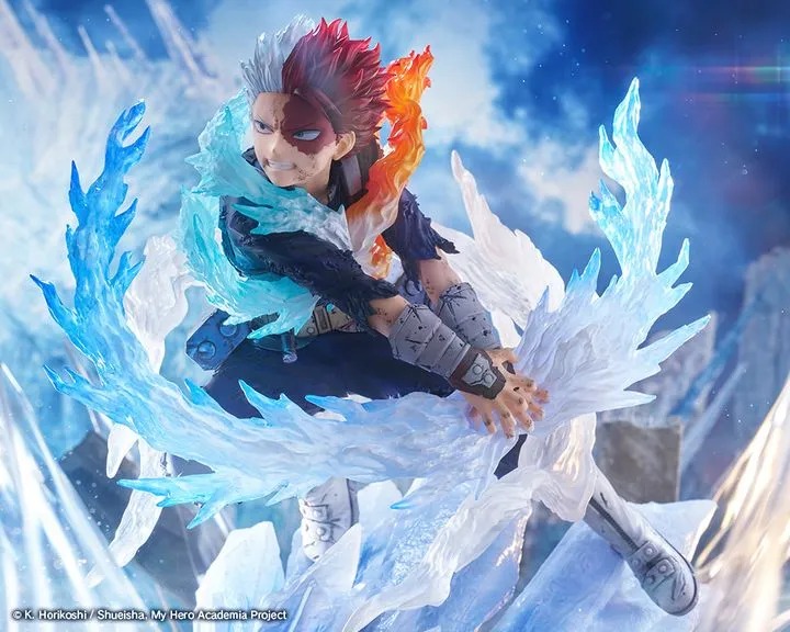 Scaled Figure 1/8 Todoroki Shoto - Coldflame's Pale Blade Ver. Boku no Hero Academia By Kotobukiya