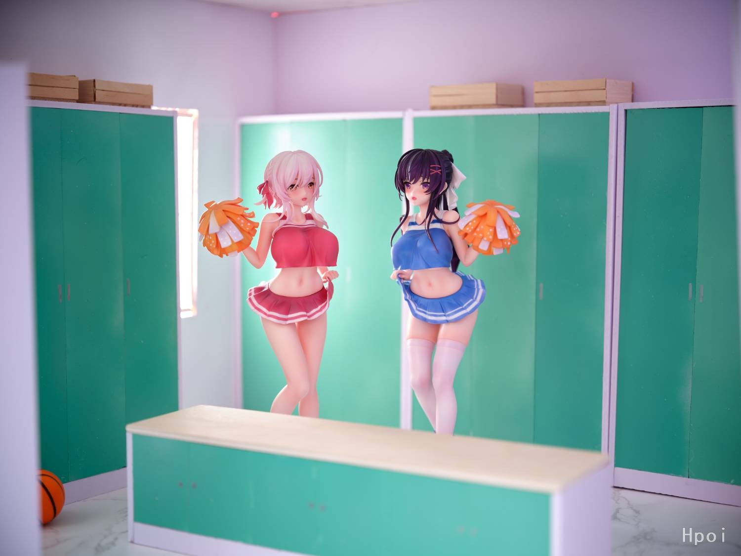 [Set of 2] [Cast Off] Scaled Figure 1/6 Takanashi Iori & Hashimoto Karen - Hypnotic Girlfriend By Bronze Bell