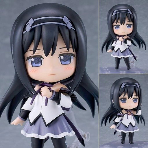 Image of Nendoroid Basic Homura Akemi - Mahou Shoujo Madoka Magica Movie: Walpurgis no Kaiten By Good Smile Company