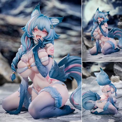 Scaled Figure 1/6 Youko Komurasaki / Fox Demon Xiaozi - Illustration by Lanbai Tiaowen Pangchi By Kawa Design
