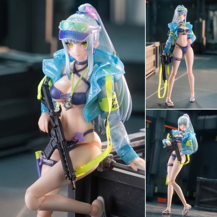 Action Figure 1/12 PA013 Klukai / HK416 - Cerulean Breaker Reguler Edition Ver. Girls' Frontline 2: Exilium By HASUKI