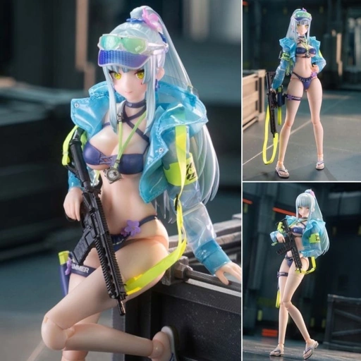 Image of Action Figure 1/12 PA013 Klukai / HK416 - Cerulean Breaker Reguler Edition Ver. Girls' Frontline 2: Exilium By HASUKI