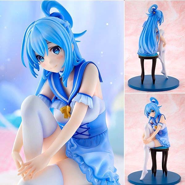 Non Scaled Figure Aqua - Negligee Ver. Konosuba! By KADOKAWA