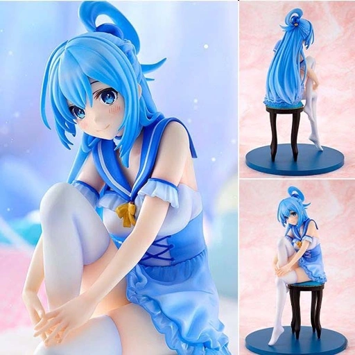 Image of Non Scaled Figure Aqua - Negligee Ver. Konosuba! By KADOKAWA