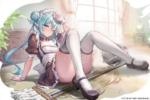 [Cast-Off] Scaled Figure 1/6 Elf Maid-san no Gohoushi Rhyme - Kamakurara Illustration by Tomin By Hakoiri Musume