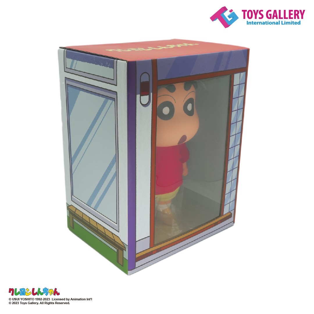 [READY STOCK LIMITED ITEM] [SET OF 2] Action Figure Crayon Shin-chan Vinyl Doll Daily ver. & White Shiro movable plush doll By Toys Gallery