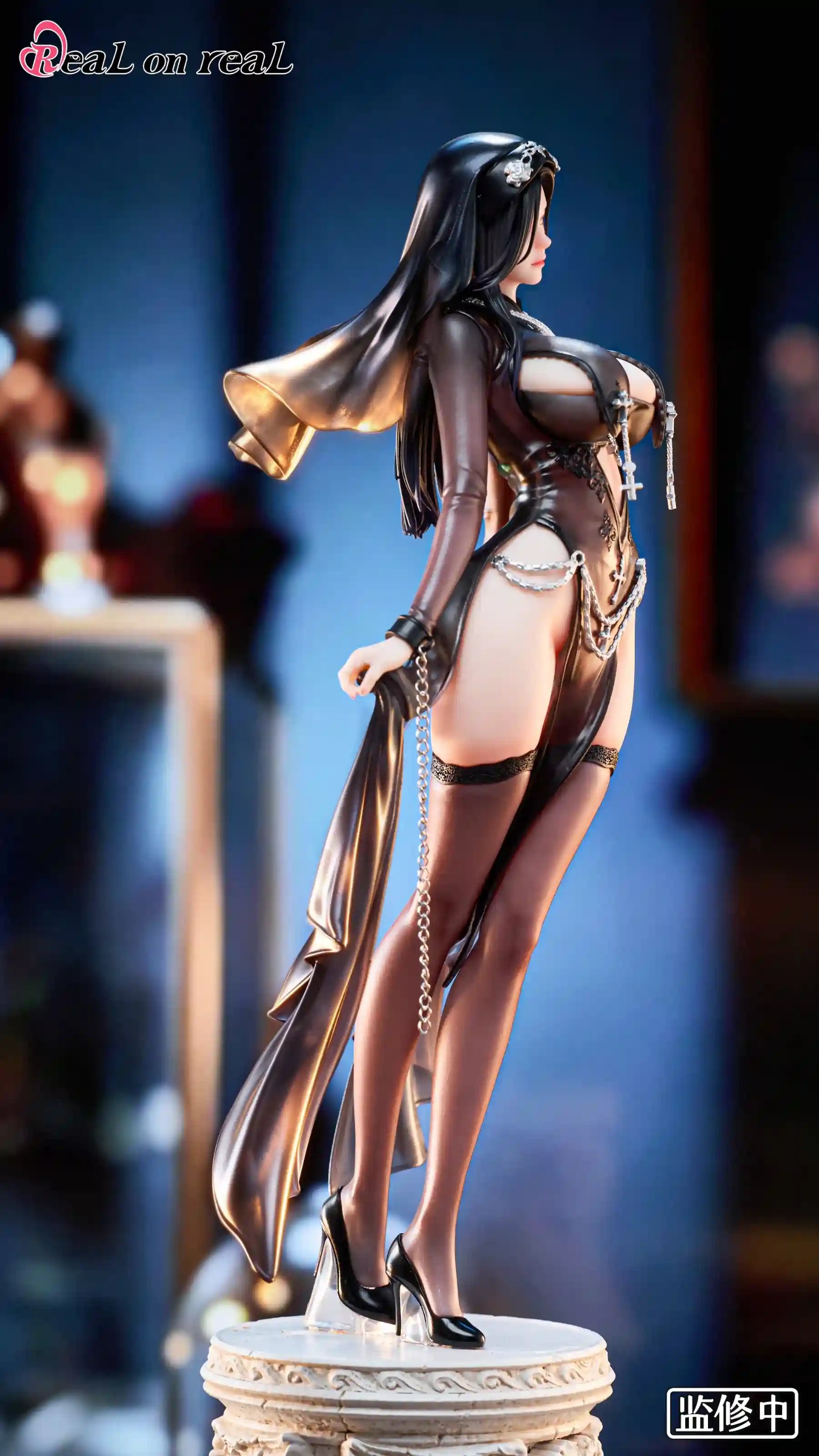 Scaled Figure 1/6 Dark Nun Friction - Original Character By BearPanda