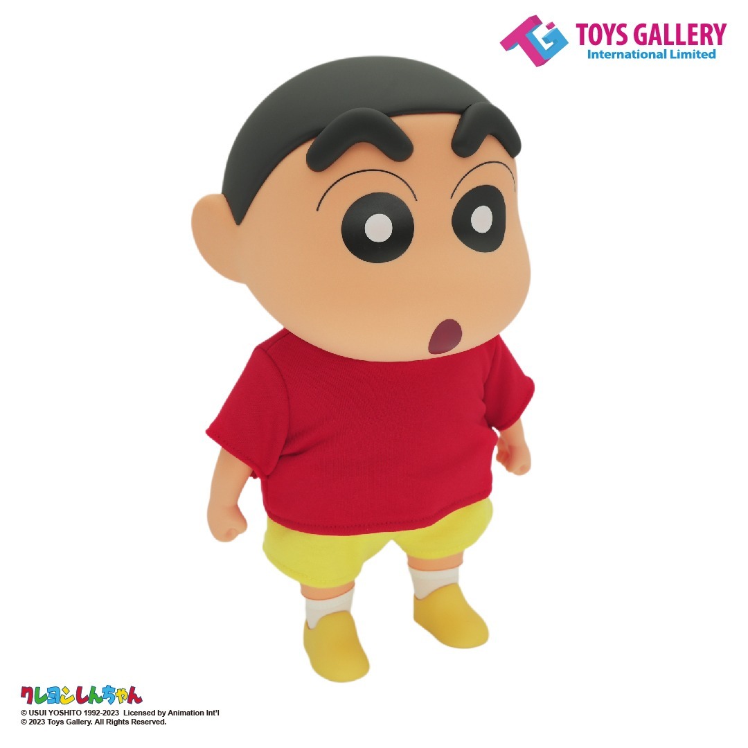 [READY STOCK LIMITED ITEM] [SET OF 2] Action Figure Crayon Shin-chan Vinyl Doll Daily ver. & White Shiro movable plush doll By Toys Gallery