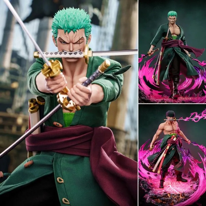 Premium Silicone Action Figure 1/6 Roronoa Zoro - One Piece By Pixel Poses X Cosmic Creations X JIMEI PALACE