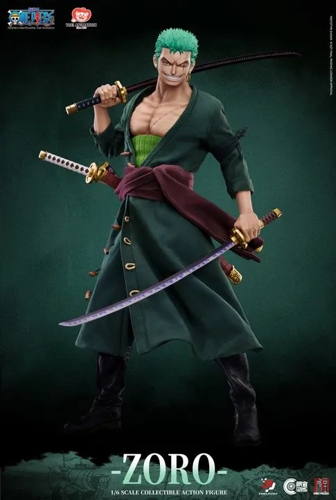 Premium Silicone Action Figure 1/6 Roronoa Zoro - One Piece By Pixel Poses X Cosmic Creations X JIMEI PALACE