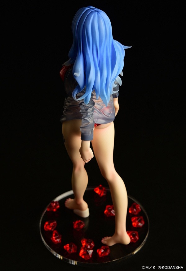 Scaled Figure 1/6 Juvia Lockser Gravure Style - See Through Wet Shirt Red Bikini Ver. Fairy Tail By OrcaToys