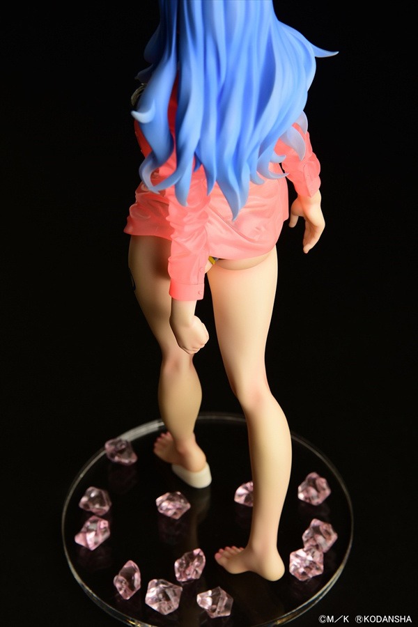 Scaled Figure 1/6 Juvia Lockser Gravure Style - See Through Wet Shirt Black Bikini Ver. Fairy Tail By OrcaToys
