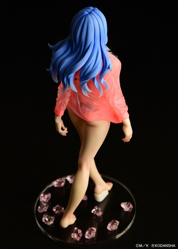 Scaled Figure 1/6 Juvia Lockser Gravure Style - See Through Wet Shirt Black Bikini Ver. Fairy Tail By OrcaToys