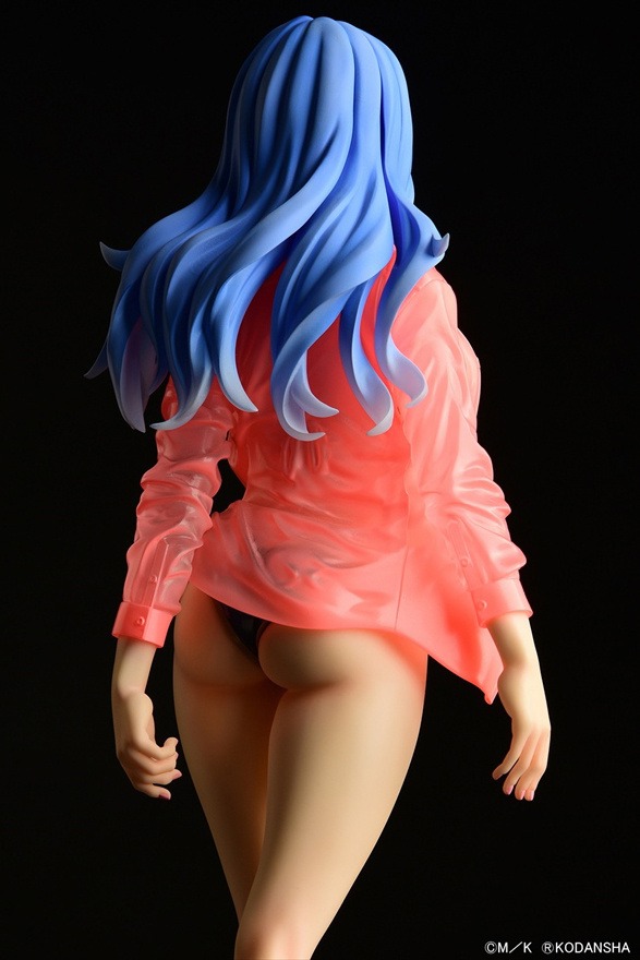 Scaled Figure 1/6 Juvia Lockser Gravure Style - See Through Wet Shirt Black Bikini Ver. Fairy Tail By OrcaToys