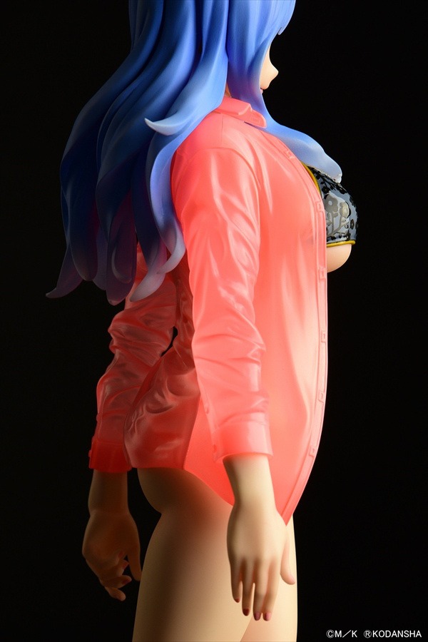 Scaled Figure 1/6 Juvia Lockser Gravure Style - See Through Wet Shirt Black Bikini Ver. Fairy Tail By OrcaToys