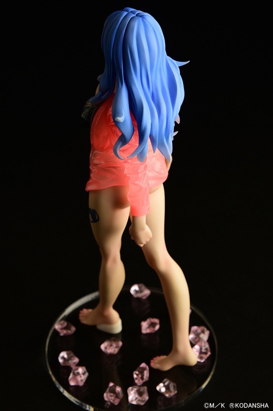 Scaled Figure 1/6 Juvia Lockser Gravure Style - See Through Wet Shirt Black Bikini Ver. Fairy Tail By OrcaToys