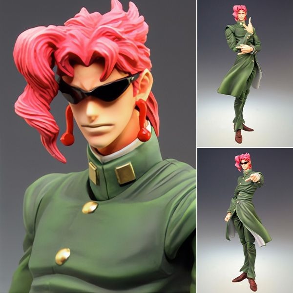 Super Action Statue Figure Kakyoin Noriaki - JoJo's Bizarre Adventure: Stardust Crusaders By Medicos Entertainment