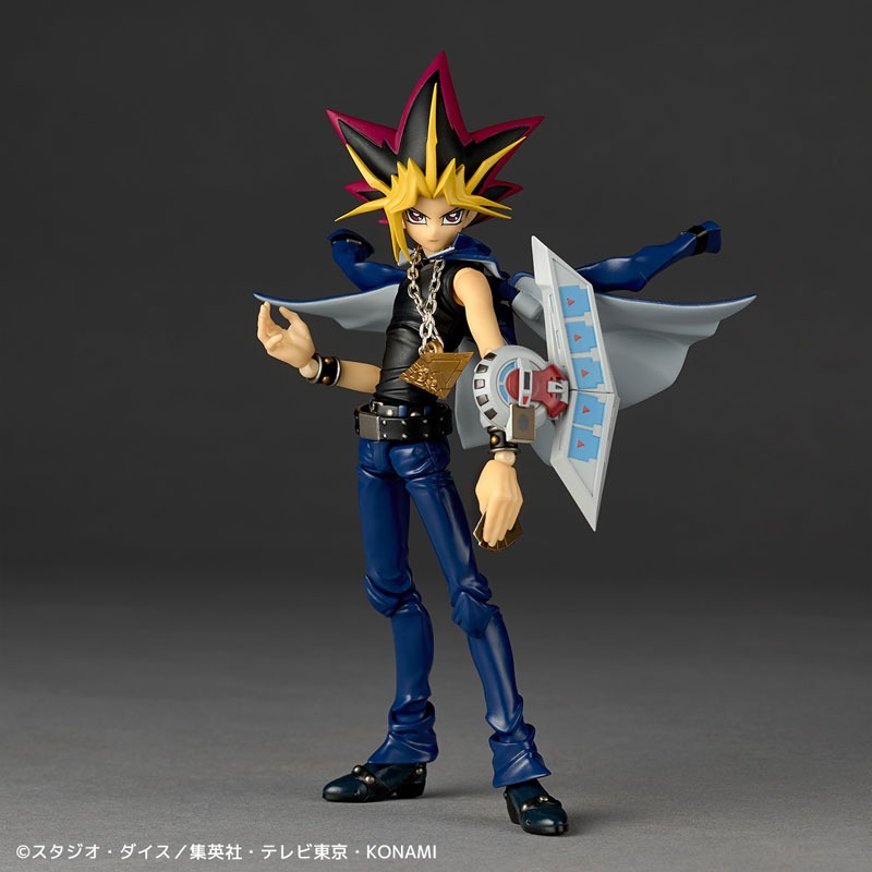 [READY STOCK ITEM] [With Bonus Gold Sarchopagus] Revoltech Yami Yugi - Yu-Gi-Oh! Duel Monsters By Kaiyodo