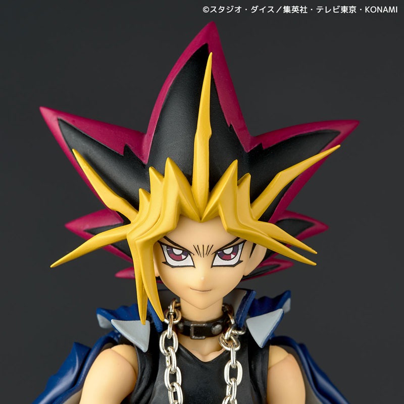 [READY STOCK ITEM] [With Bonus Gold Sarchopagus] Revoltech Yami Yugi - Yu-Gi-Oh! Duel Monsters By Kaiyodo