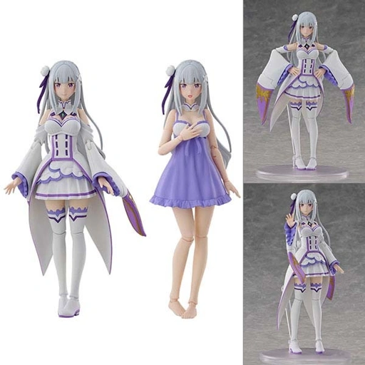 Image of Kadokawa Plastic Model Series Figure Emilia - DX Ver. Re:Zero Kara Hajimeru Isekai Seikatsu By KADOKAWA