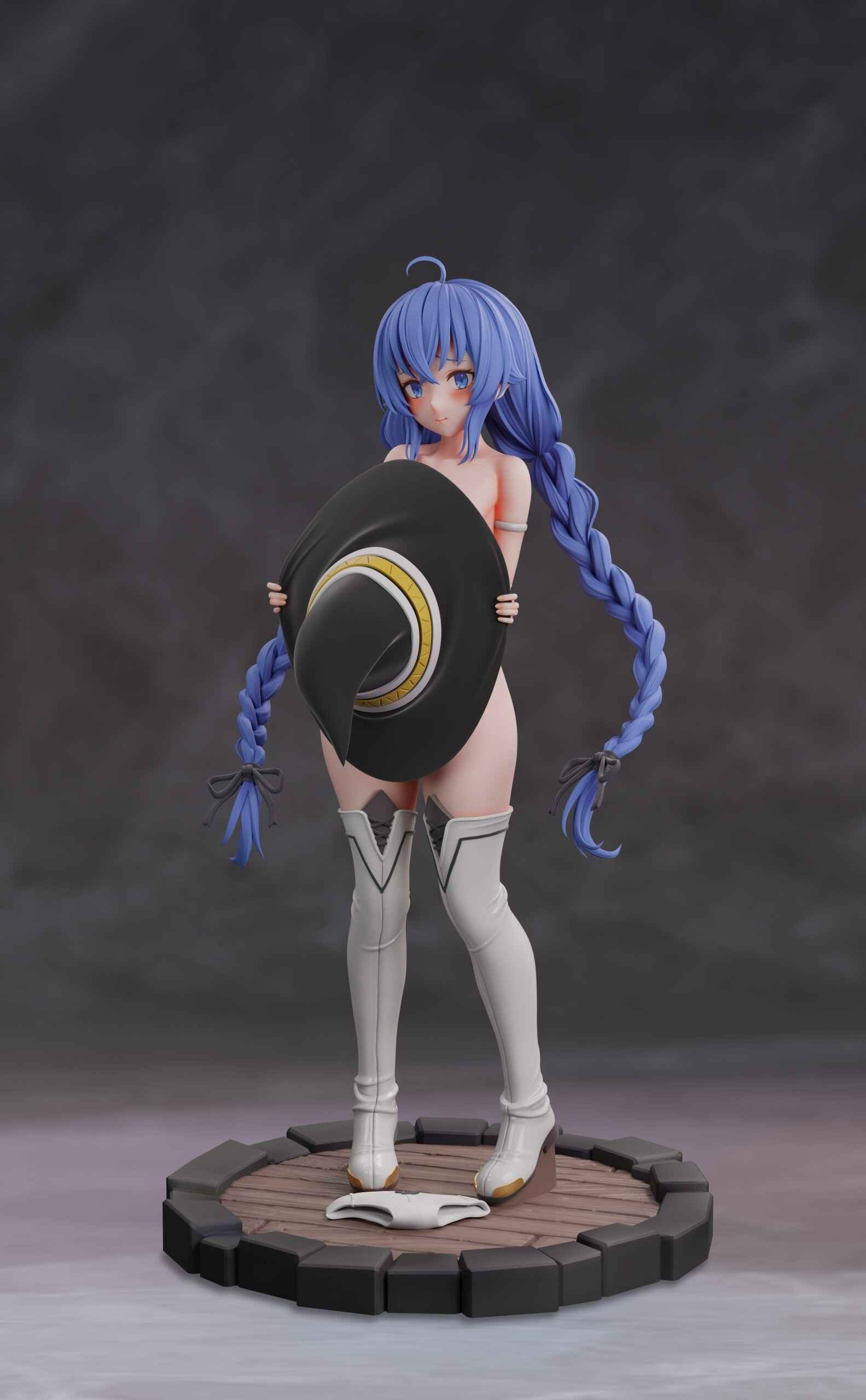[Set Of 2] Scaled Figure 1/6 Roxy Migurdia - Mushoku Tensei Yabai Cape & Hat Ver.