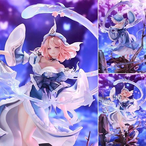 Scaled Figure 1/7 Saigyouji Yuyuko - Natural-Born Ghost Ver. Touhou Project By Solarain