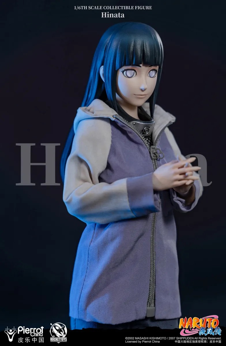 [READY STOCK ITEM] Rocket Toys ROC003 Action Figure Scaled 1/6 Hinata Hyuga - Naruto By Rocket Toys