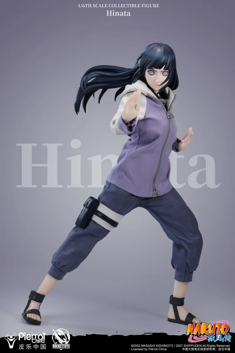 [READY STOCK ITEM] Rocket Toys ROC003 Action Figure Scaled 1/6 Hinata Hyuga - Naruto By Rocket Toys